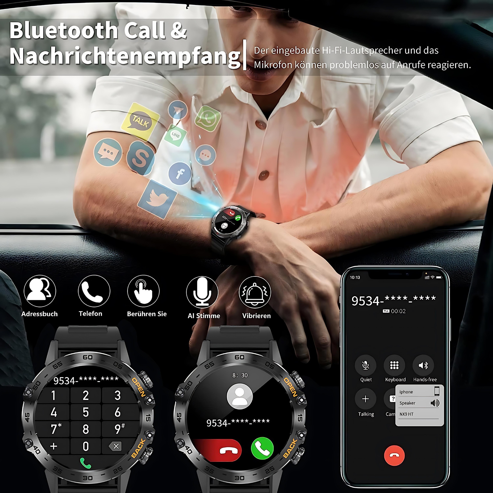 Manike KR10 Smartwatch Manike KR10 Smartwatch